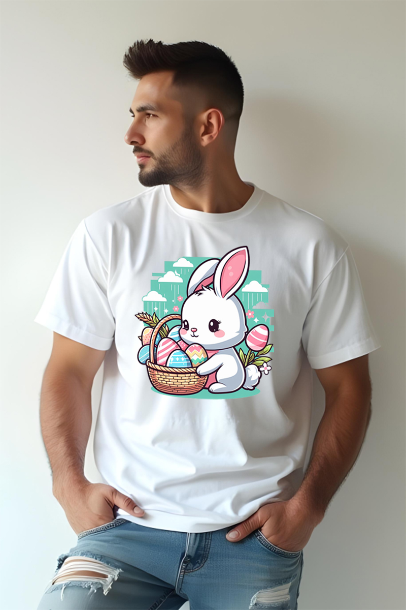 Tricou Oversize - Iepuraș de Paște