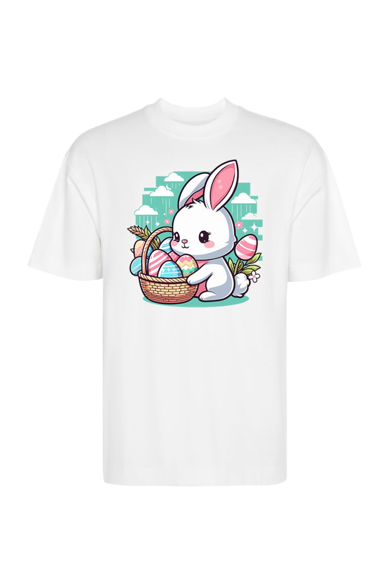 Tricou Oversize - Iepuraș de Paște - imagine 2