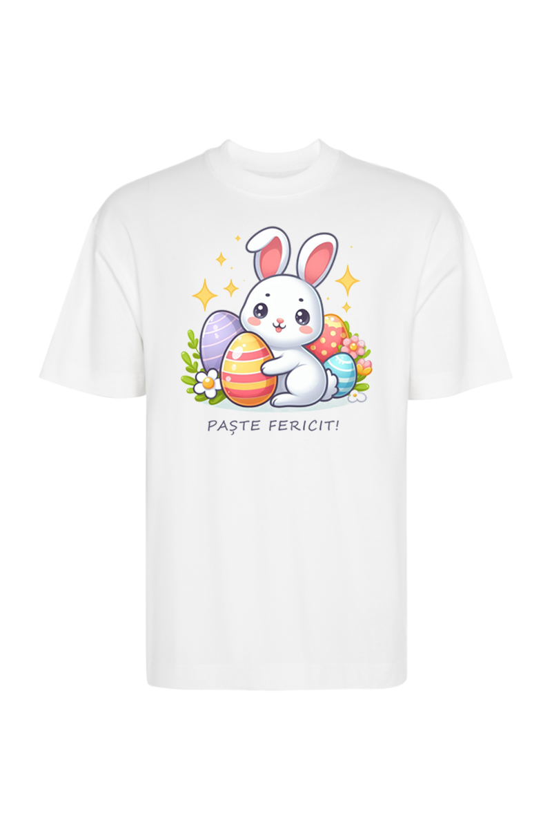 Tricou Oversize - Iepuraș de Paște - imagine 2