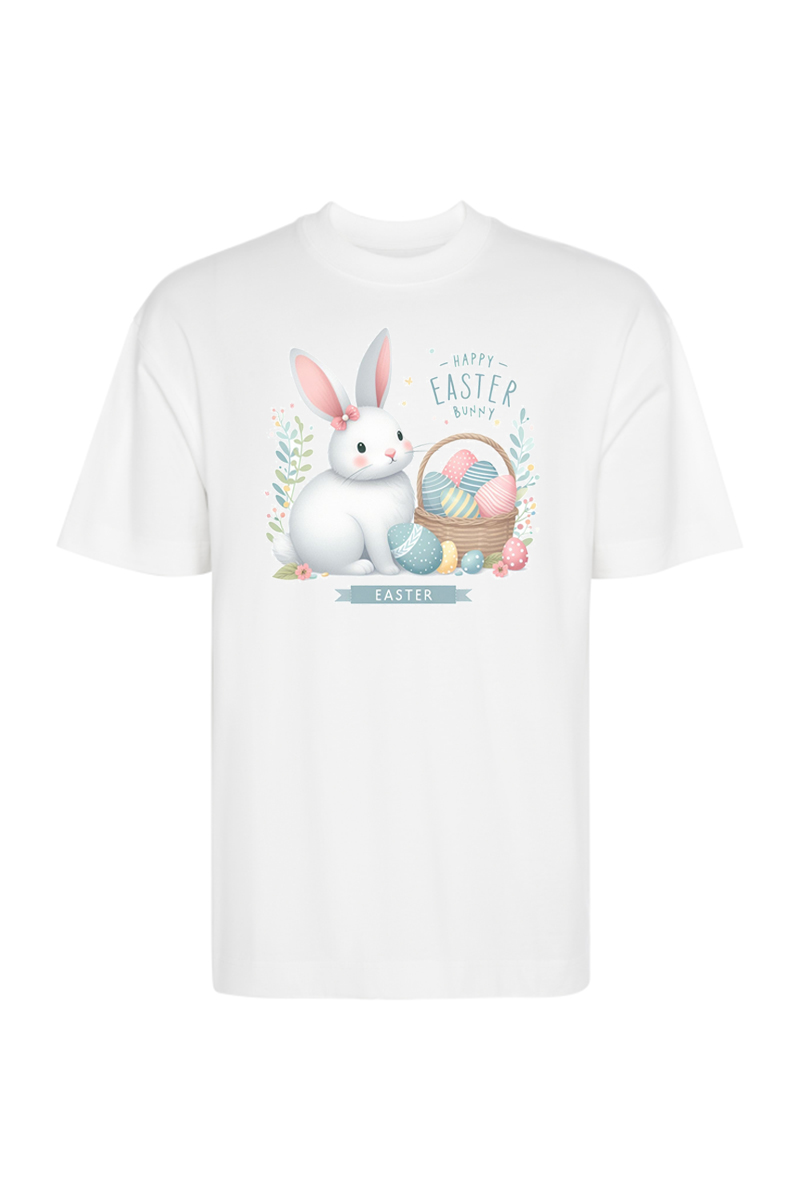 Tricou Oversize - Iepuraș de Paște - imagine 2