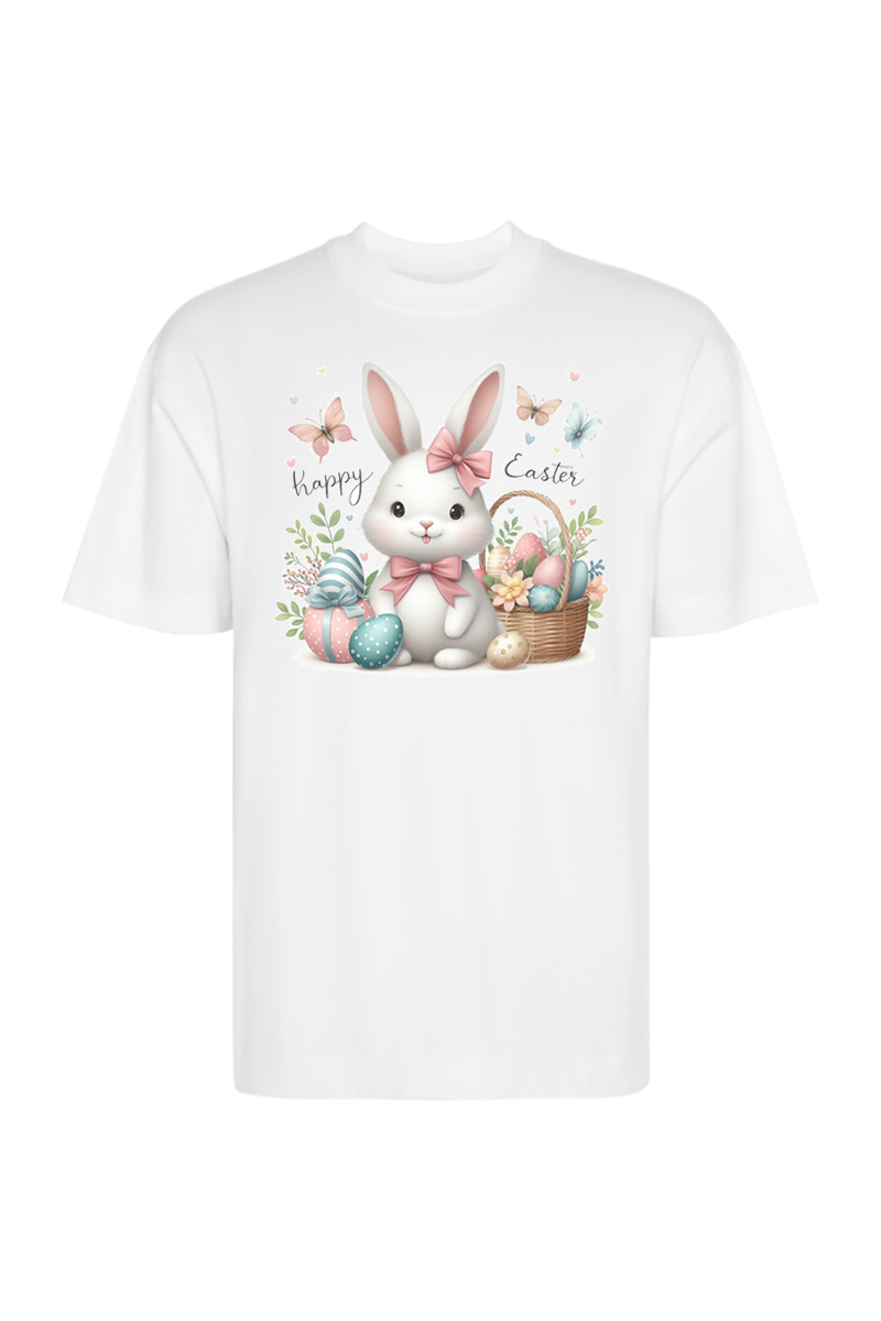 Tricou Oversize - Iepuraș de Paște - imagine 2