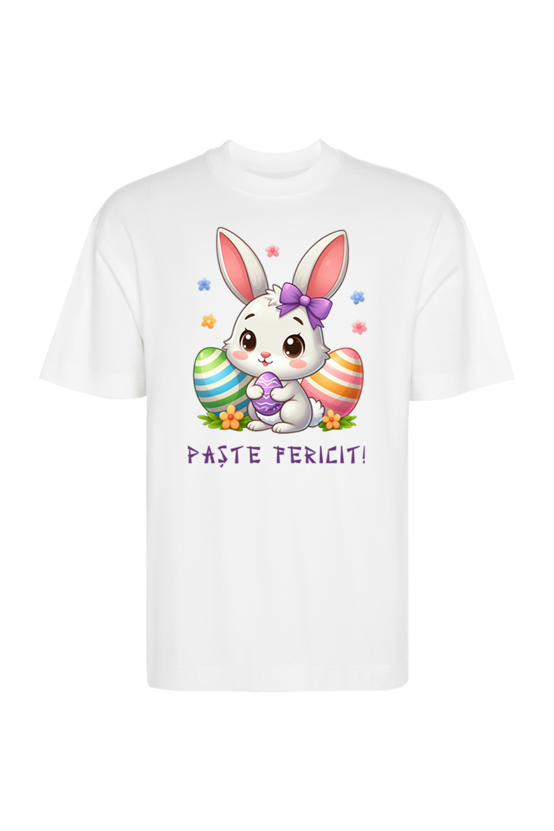 Tricou Oversize - Iepuraș de Paște - imagine 2