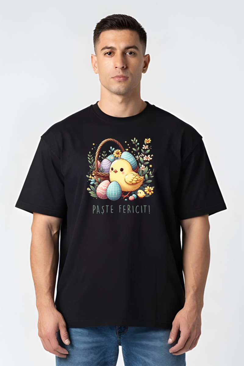 Tricou Oversize - Pui de Pasște - imagine 4
