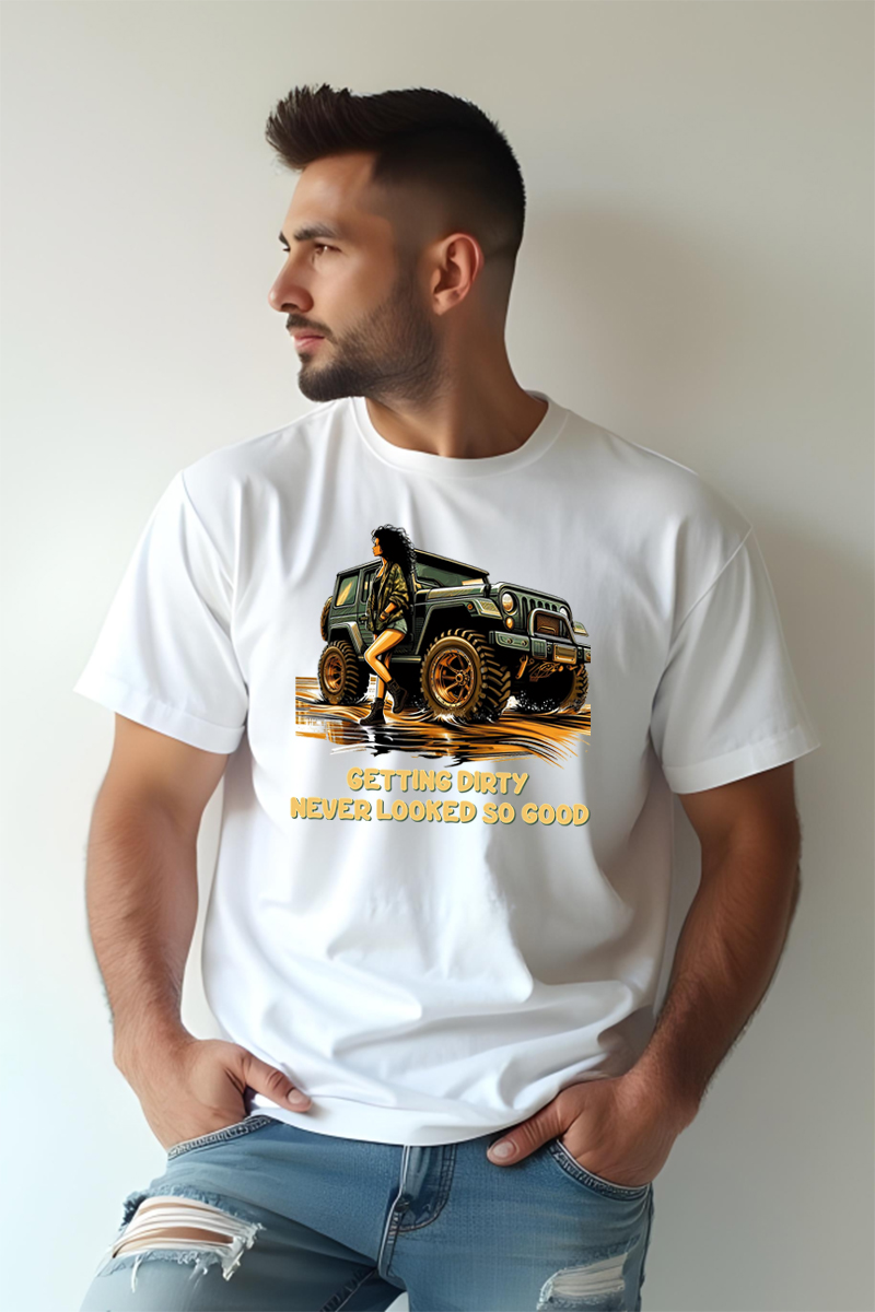 Tricou Oversize - Dirty Off Road