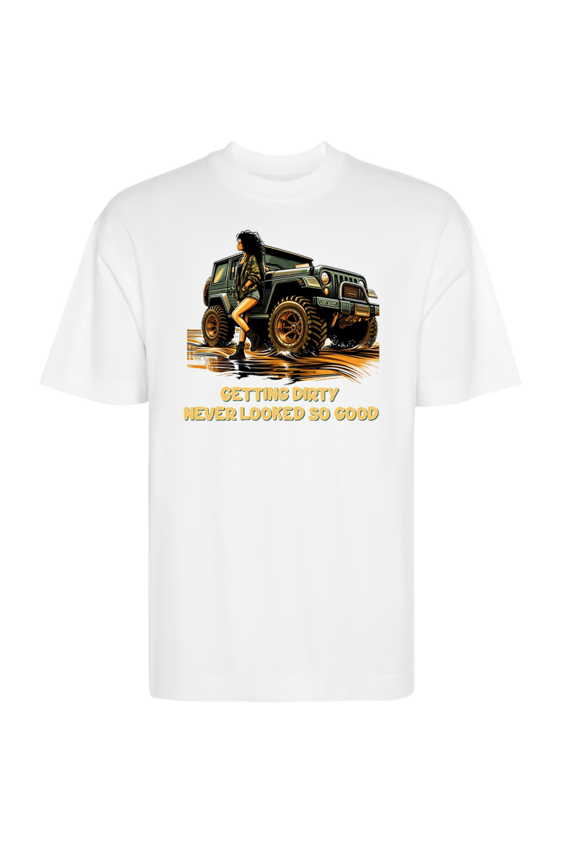 Tricou Oversize - Dirty Off Road - imagine 2