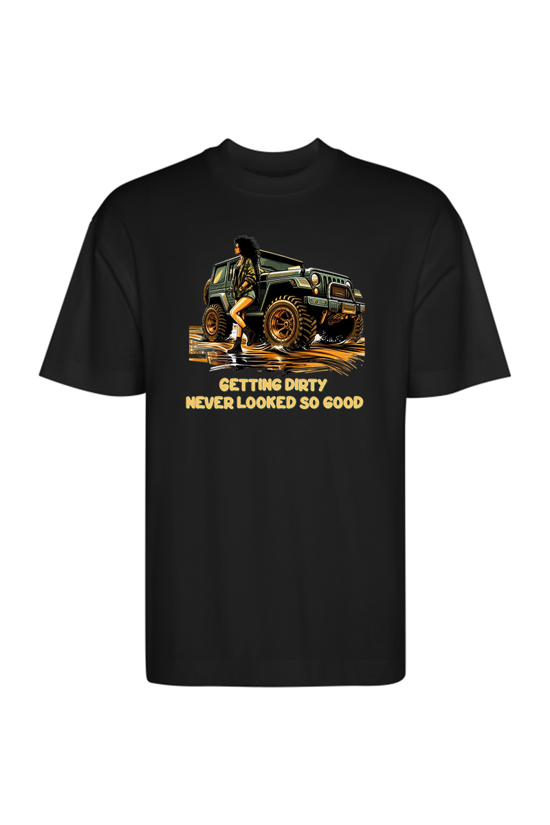 Tricou Oversize - Dirty Off Road - imagine 5