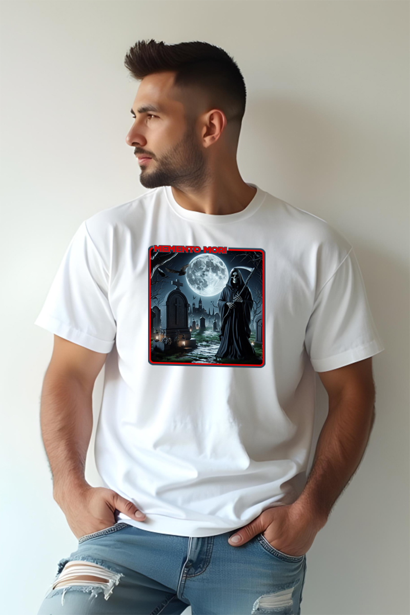 Tricou Oversize - Memento Mori - imagine 5