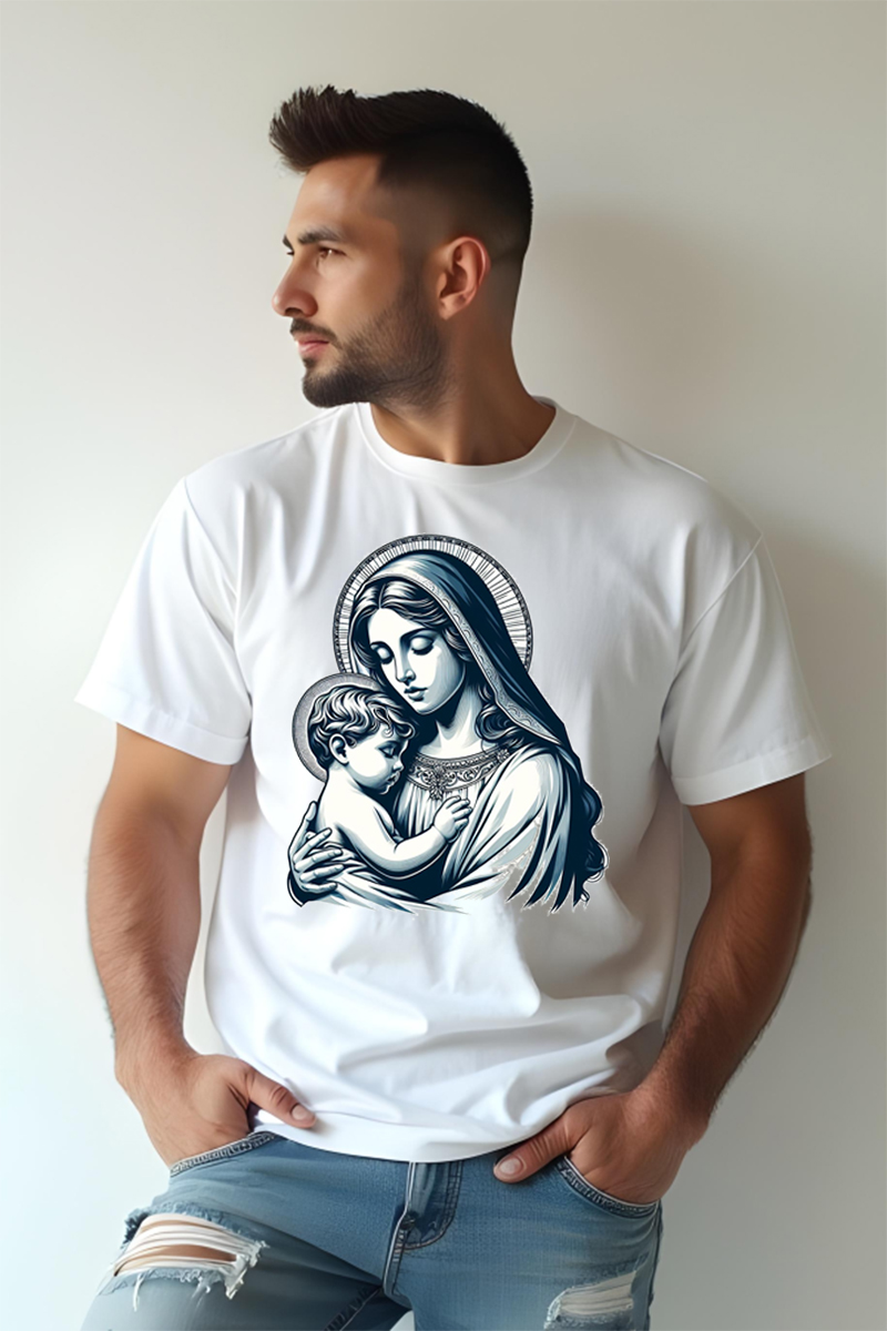 Tricou Oversize - Fecioara Prunc - imagine 5