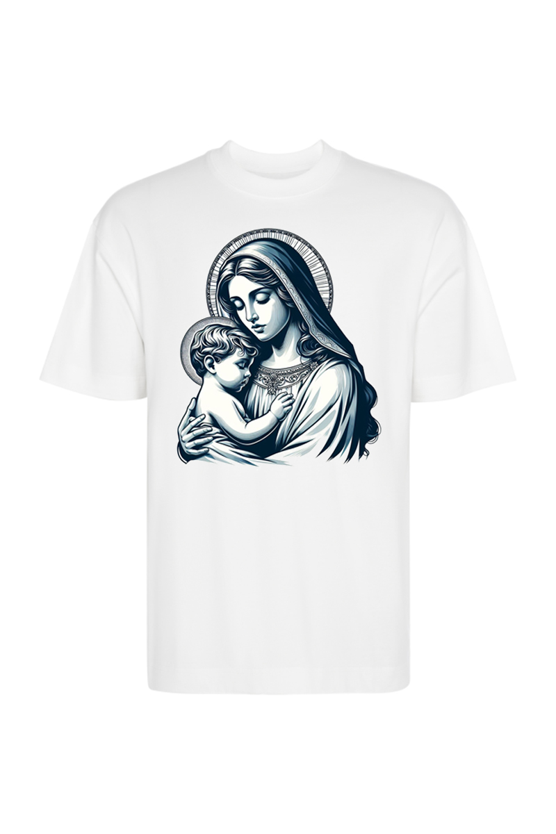 Tricou Oversize - Fecioara Prunc - imagine 6