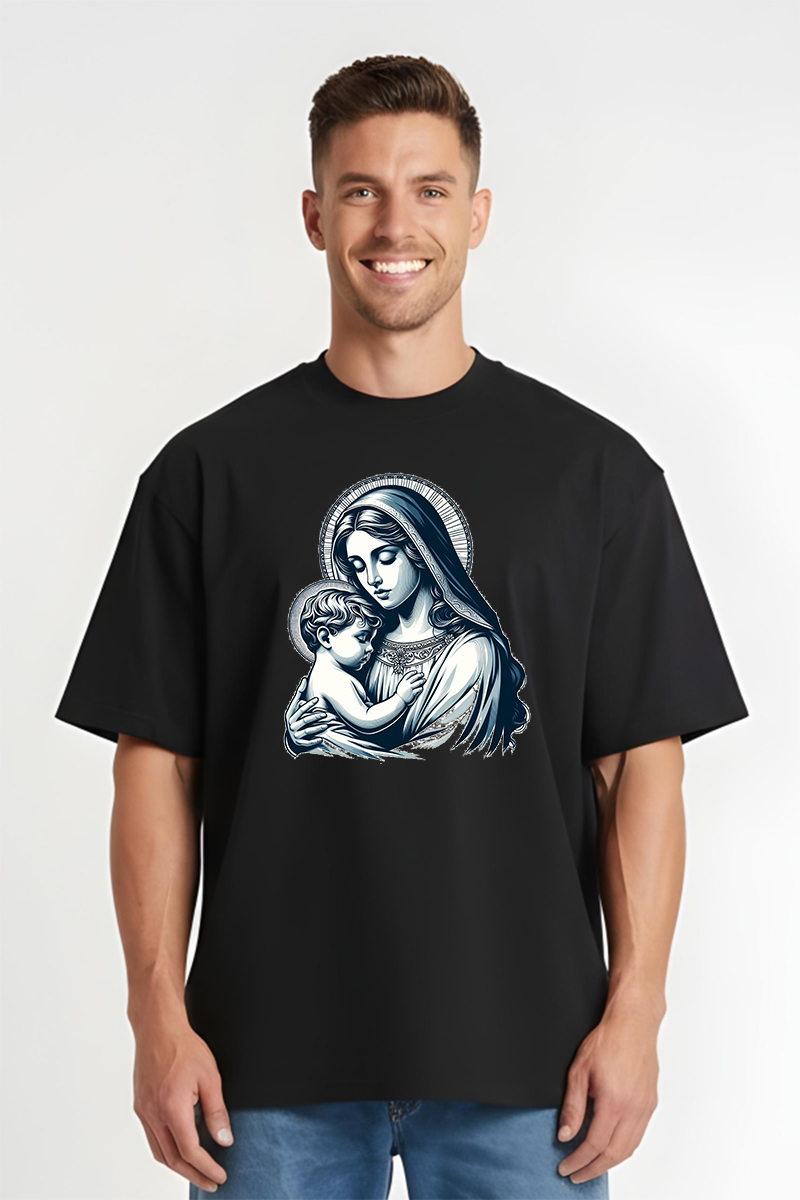 Tricou Oversize - Fecioara Prunc