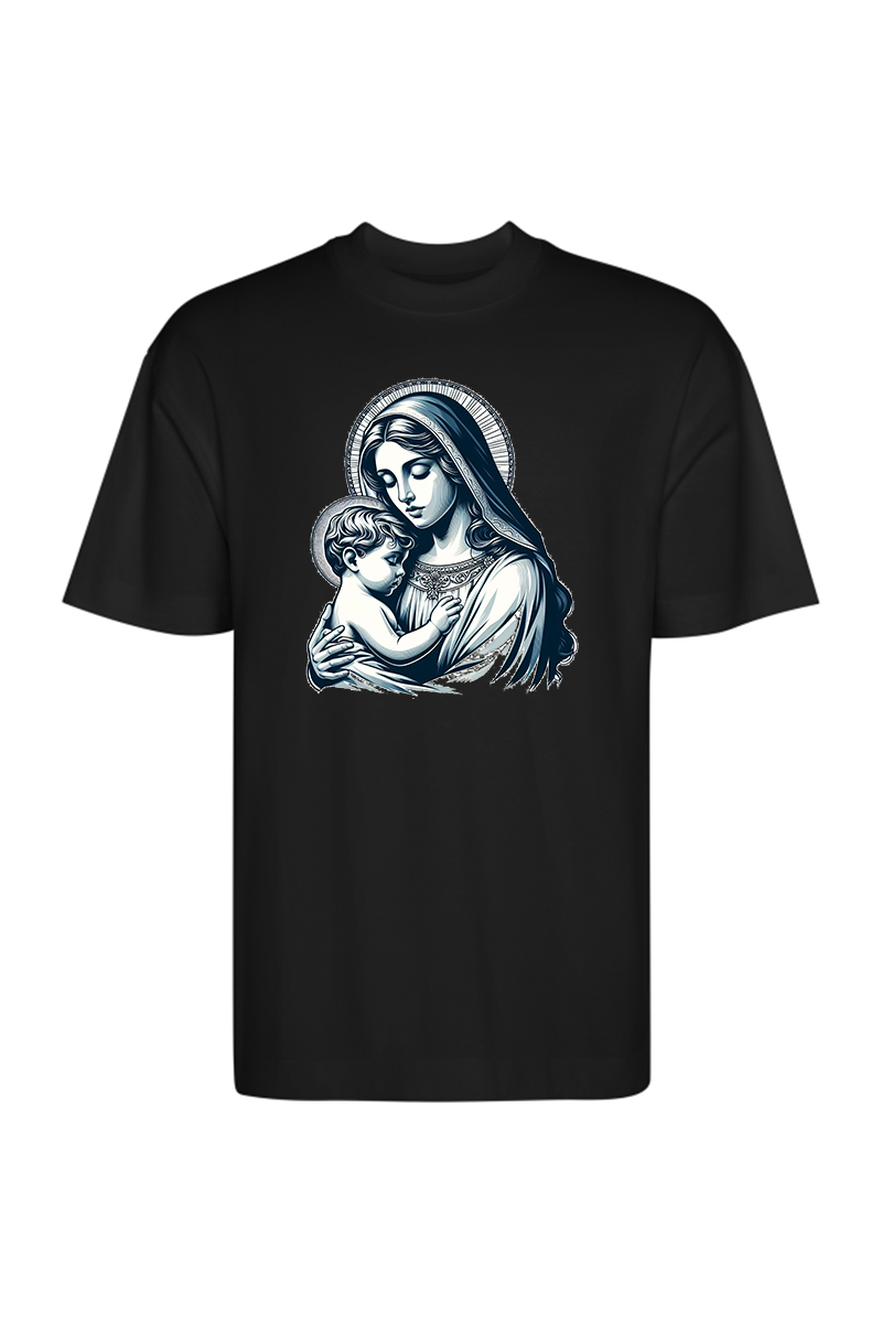 Tricou Oversize - Fecioara Prunc - imagine 3
