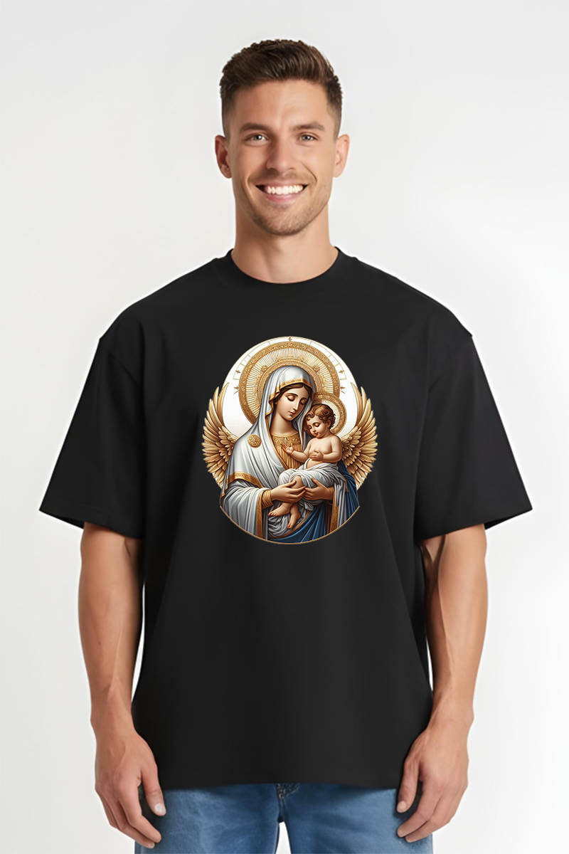 Tricou Oversize - Fecioara cu Prunc