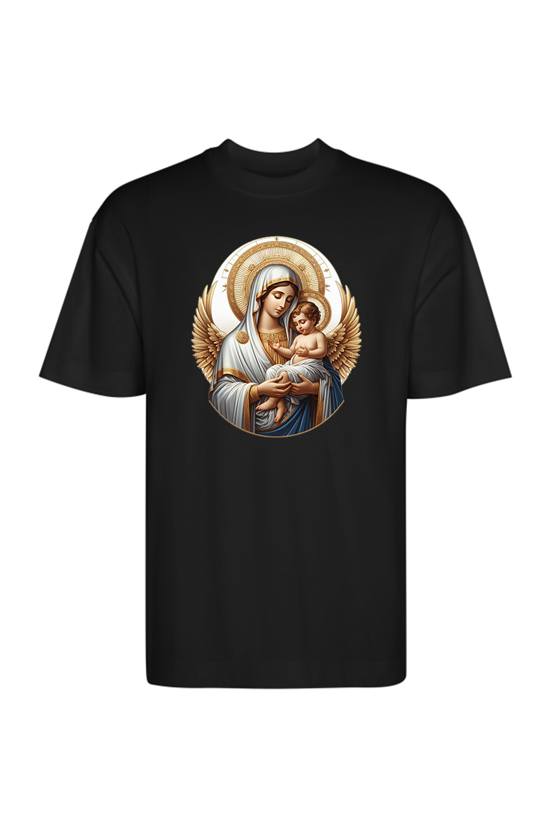 Tricou Oversize - Fecioara cu Prunc - imagine 3