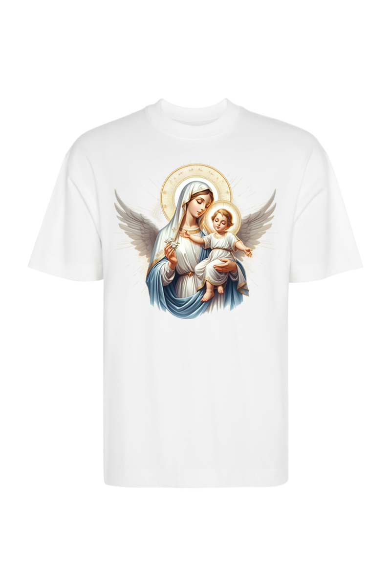 Tricou Oversize - Fecioara cu Prunc - imagine 6