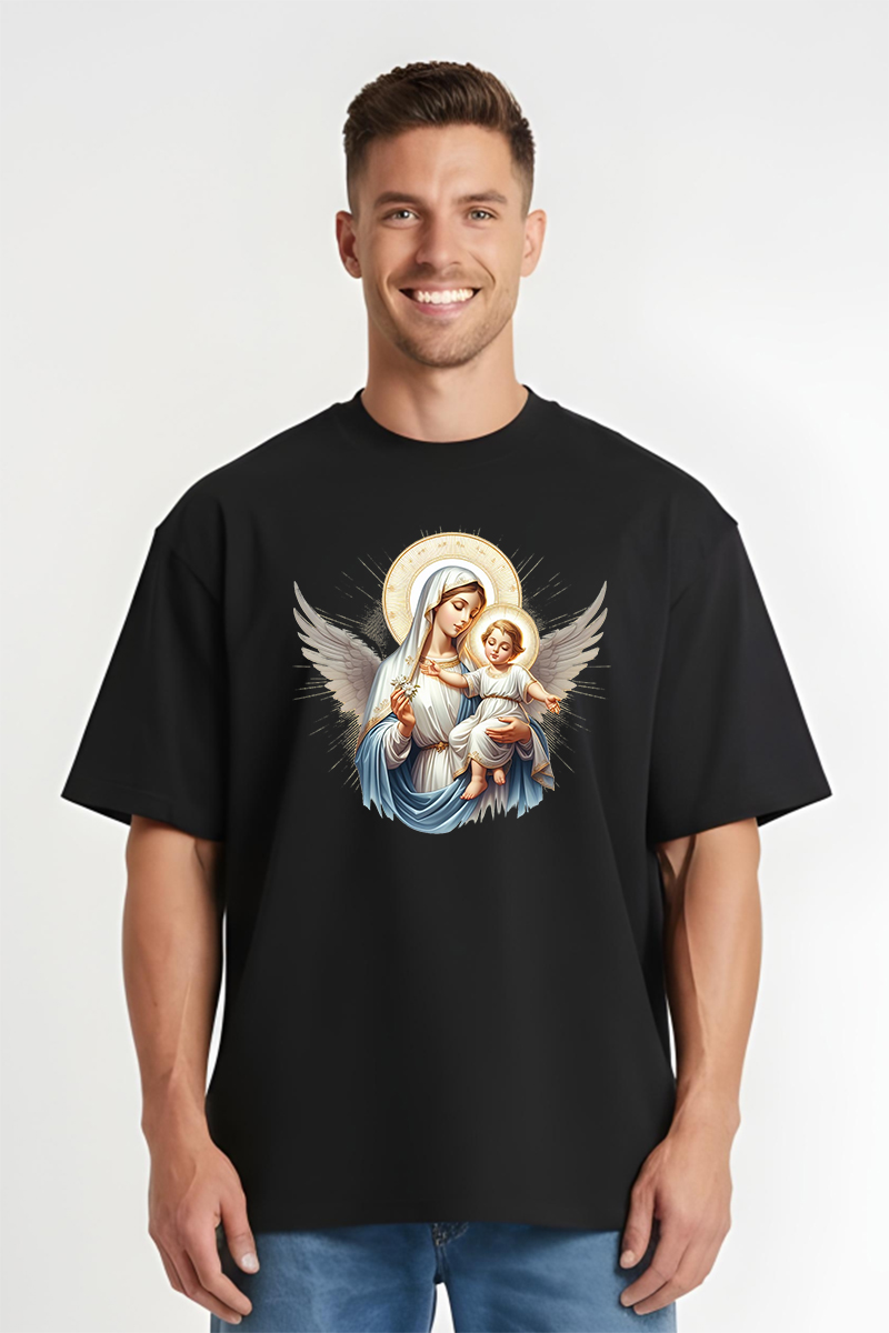 Tricou Oversize - Fecioara cu Prunc