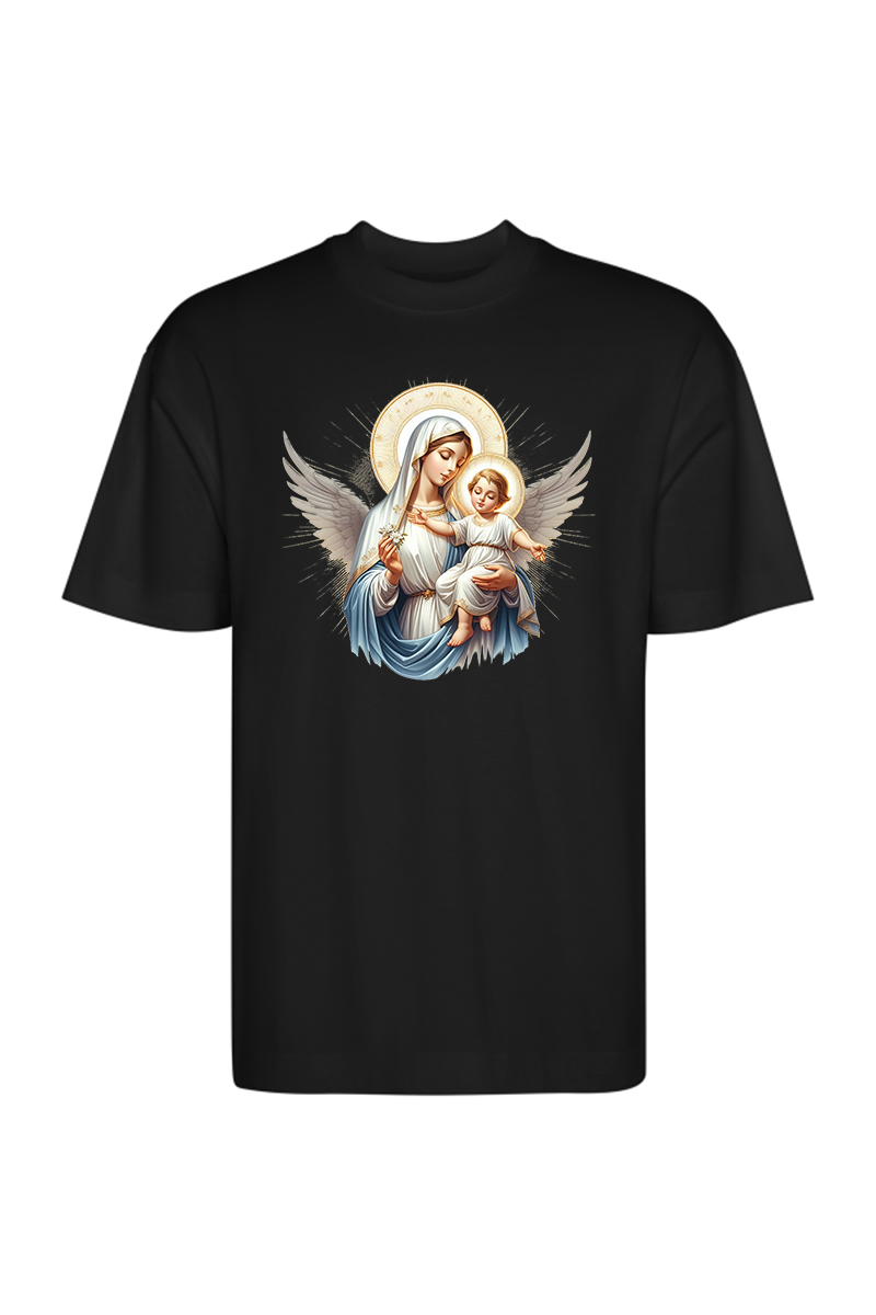 Tricou Oversize - Fecioara cu Prunc - imagine 3