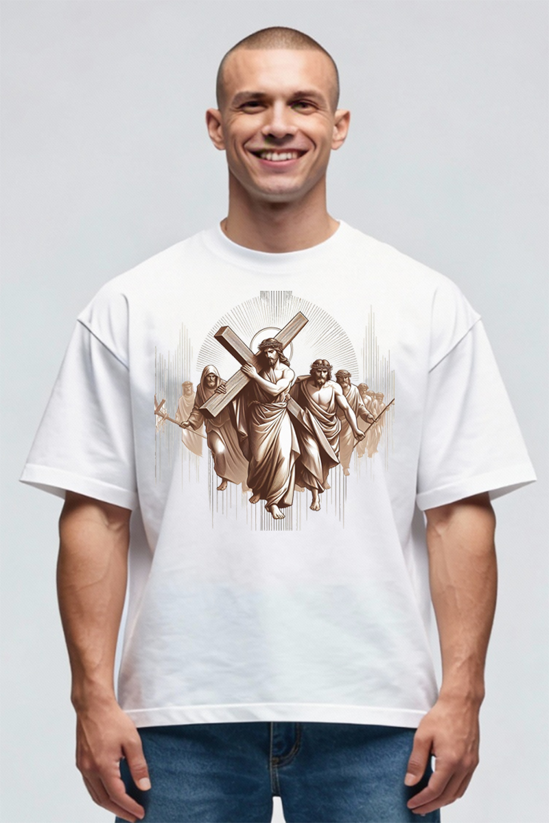 Tricou Oversize - Fecioara cu Prunc