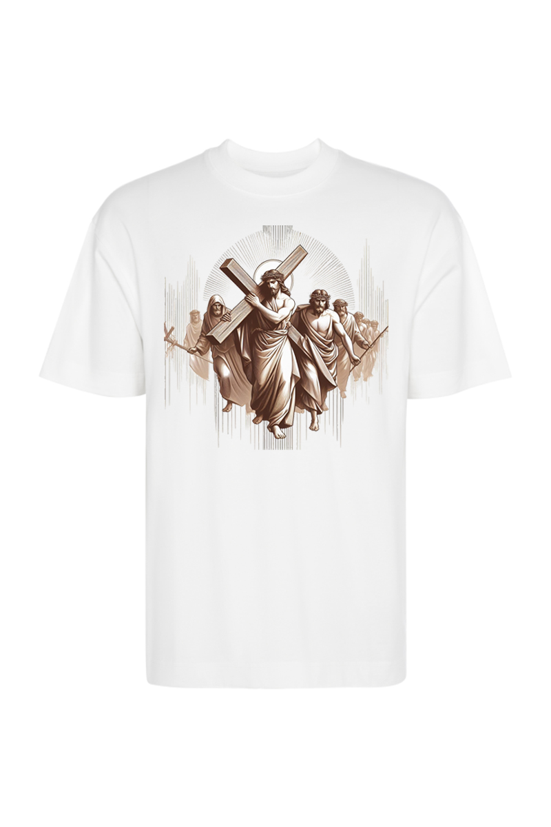 Tricou Oversize - Fecioara cu Prunc - imagine 3