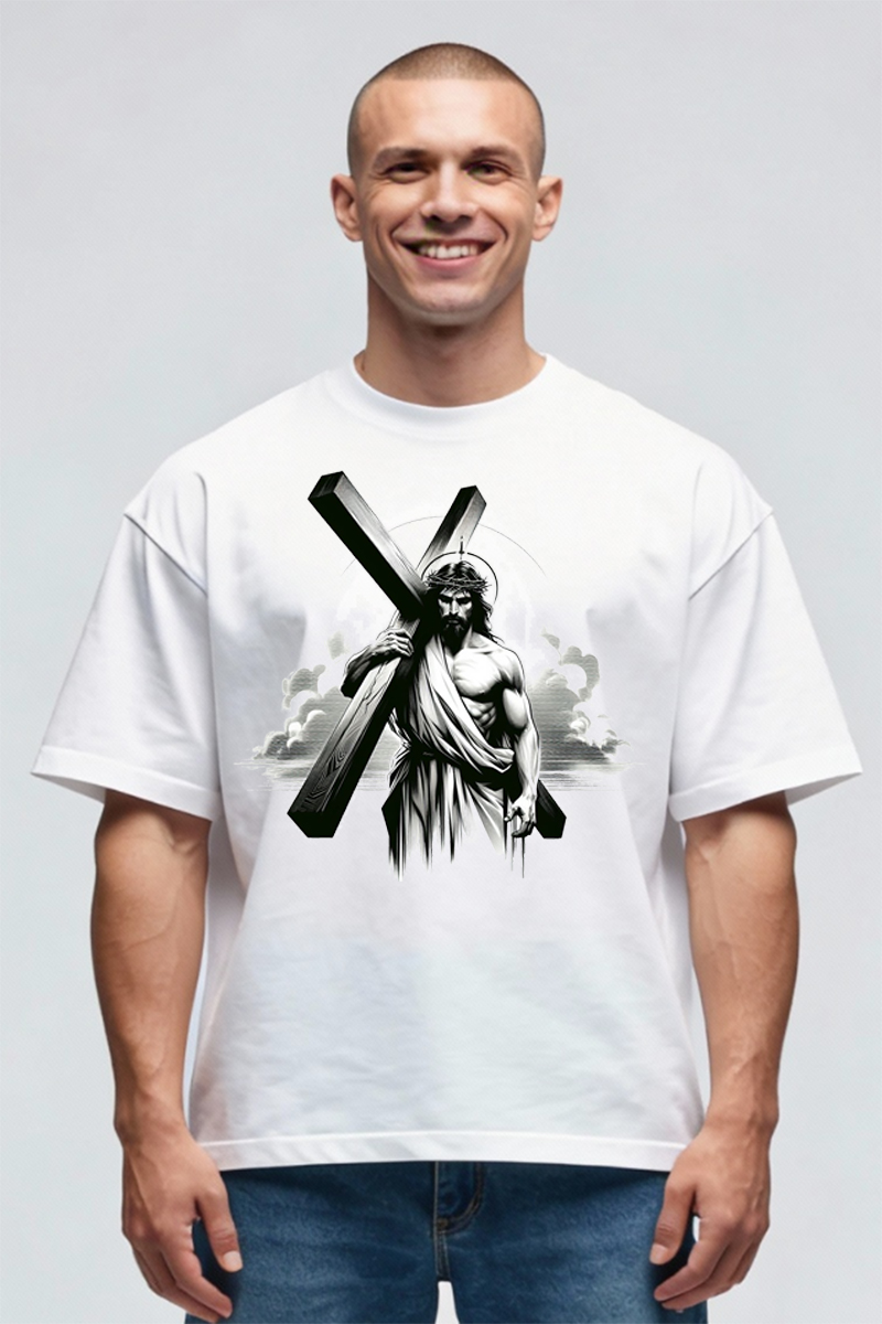 Tricou Oversize - Iisus