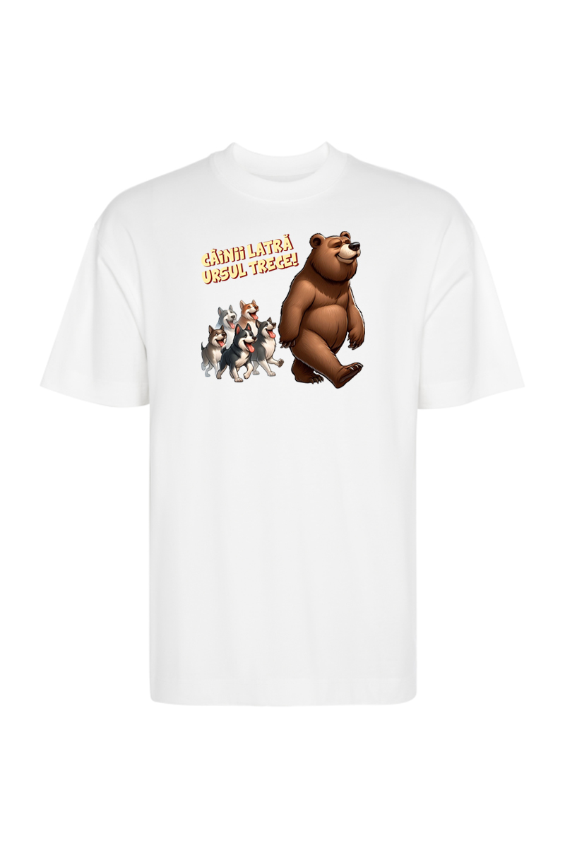 Tricou Oversize - Câini Latră - imagine 6