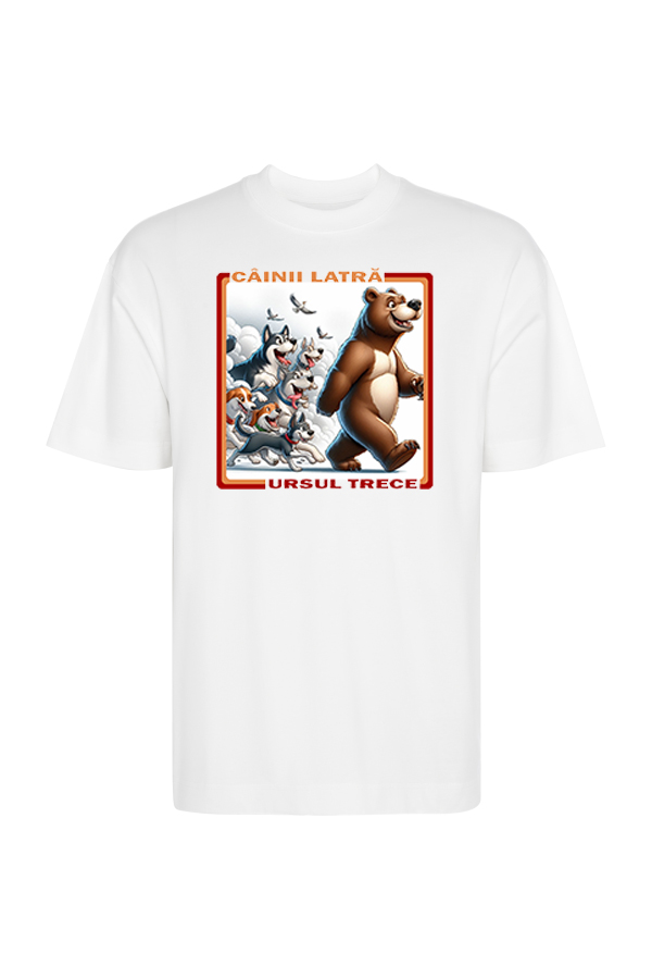 Tricou Oversize - Câini Latră - imagine 7