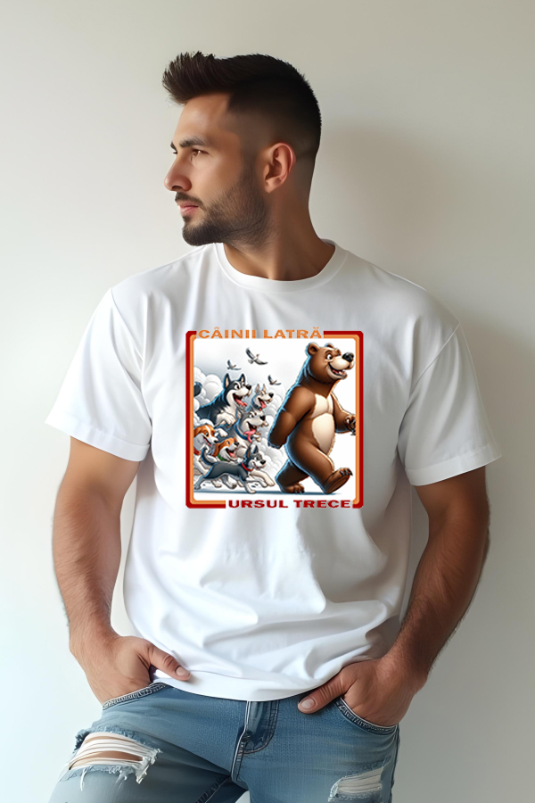 Tricou Oversize - Câini Latră