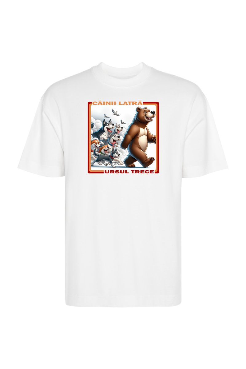 Tricou Oversize - Câini Latră - imagine 3