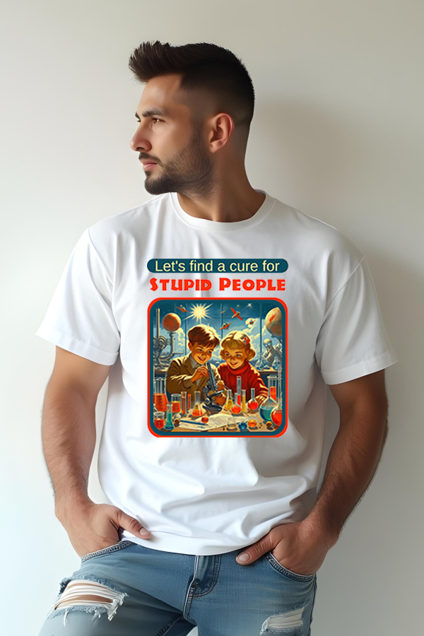 Tricou Oversize - Cure For Stupid