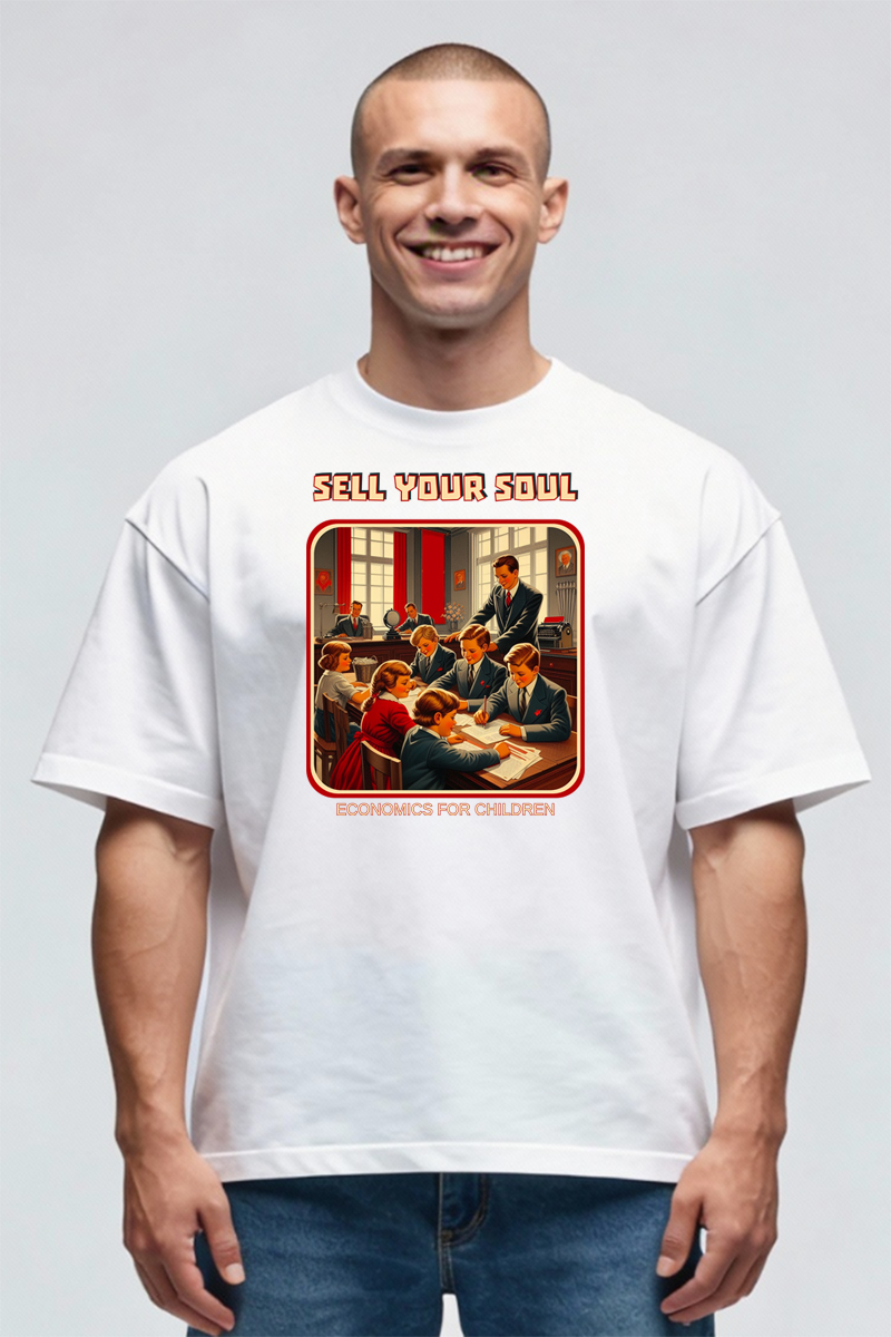 Tricou Oversize - Sell Your Soul - imagine 8