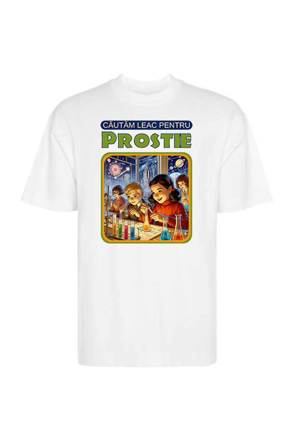 Tricou Oversize - Leac pentru prostie - imagine 7