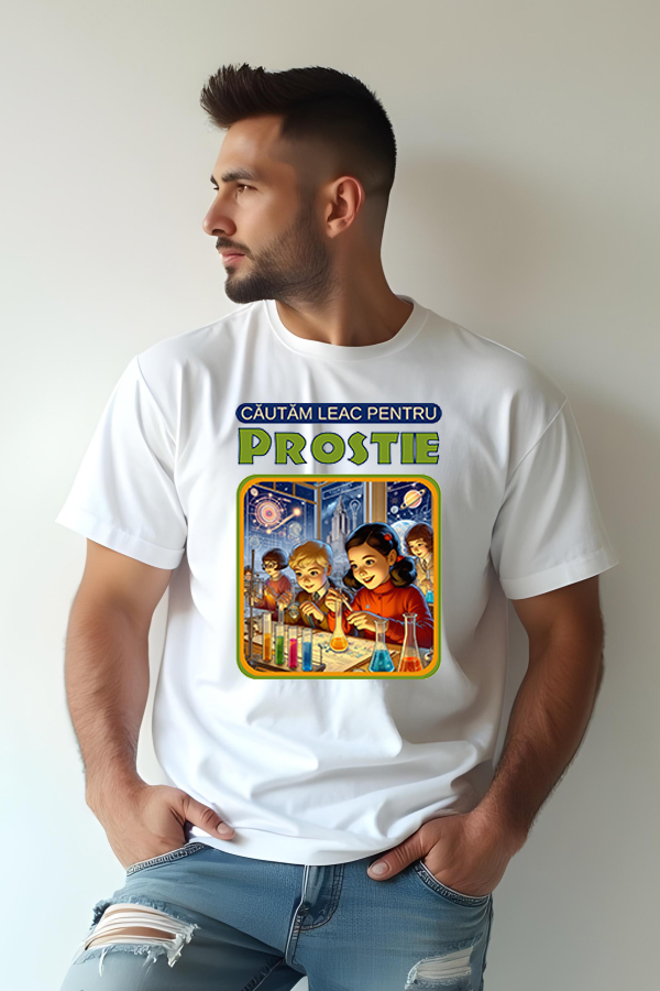 Tricou Oversize - Leac pentru prostie