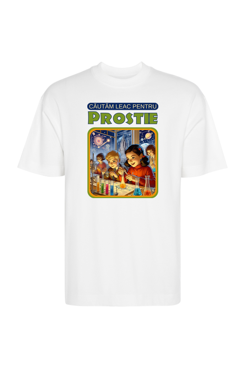 Tricou Oversize - Leac pentru prostie - imagine 3