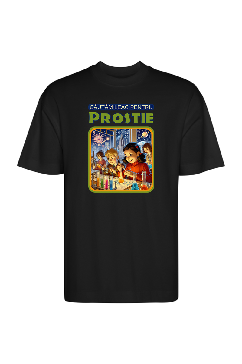 Tricou Oversize - Leac pentru prostie - imagine 6