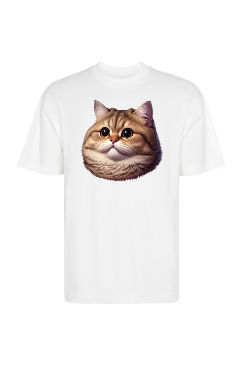 Tricou Oversize - Cat Meme - imagine 6