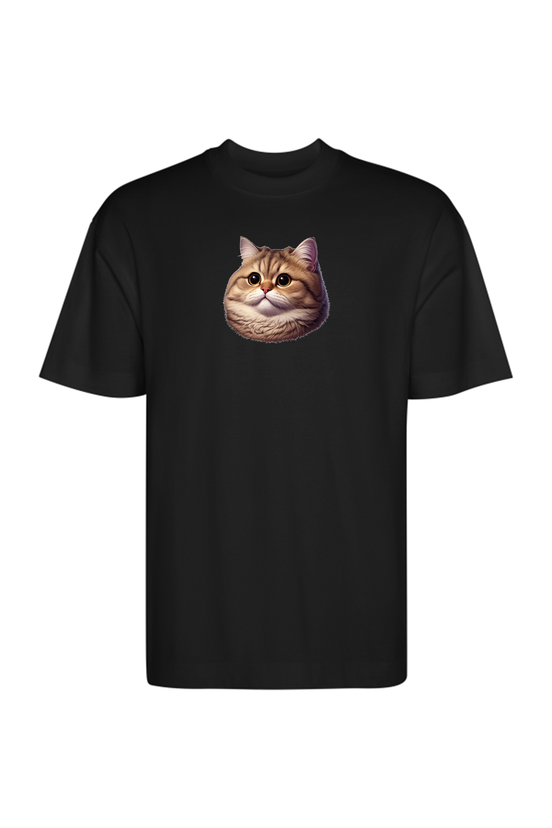 Tricou Oversize - Cat Meme - imagine 3