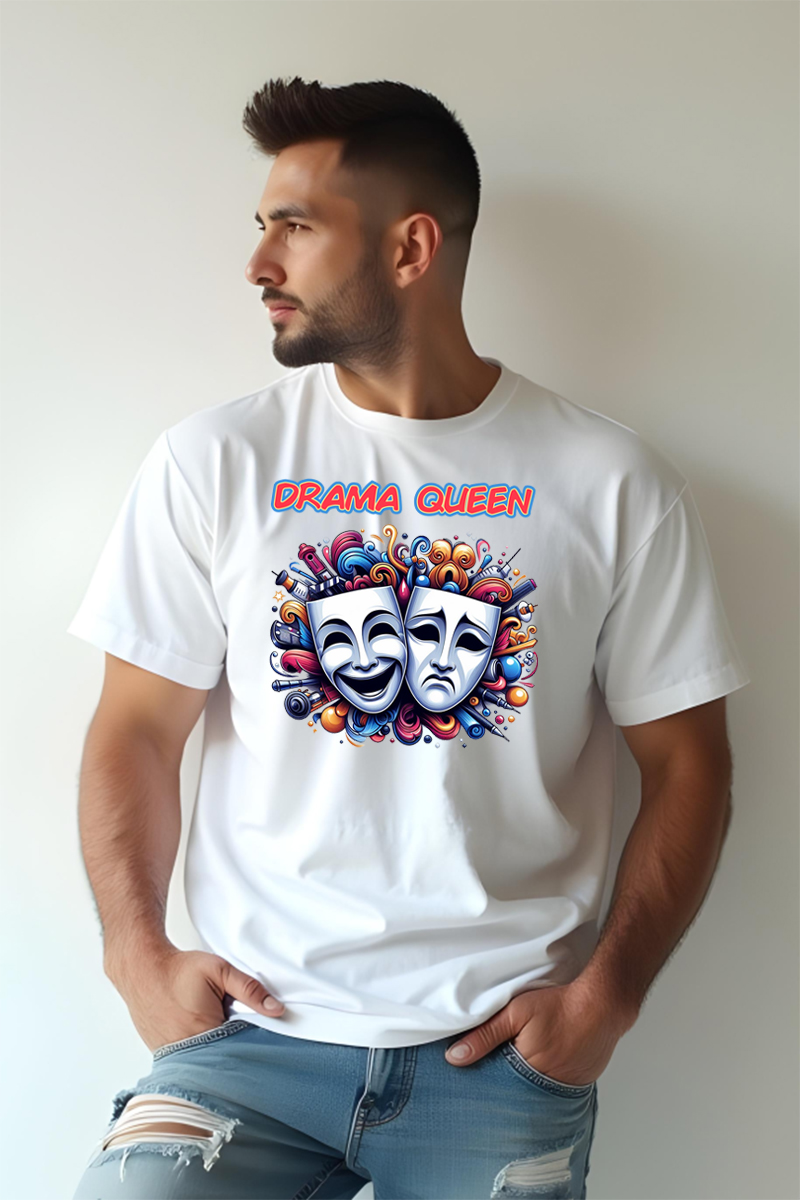 Tricou Oversize - Social Drama Queen - imagine 2