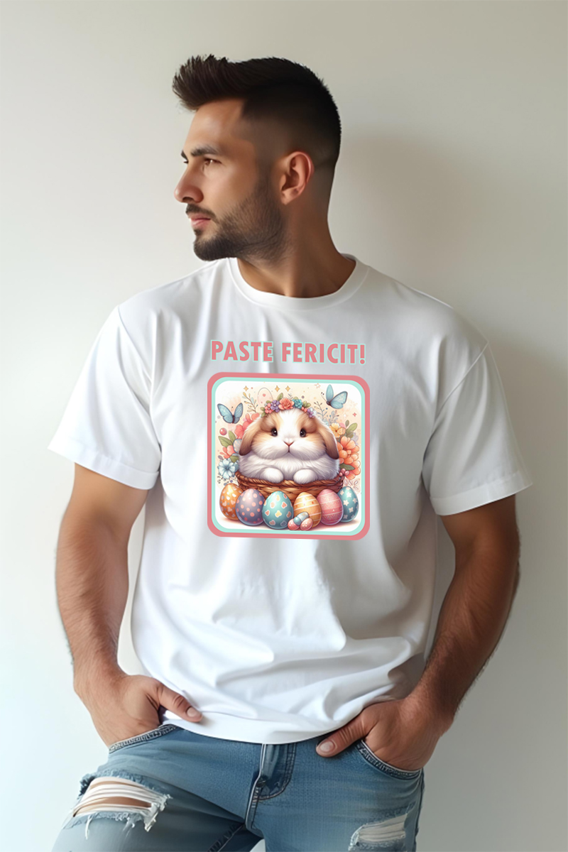 Tricou Oversize - Paște Fericit! - imagine 5