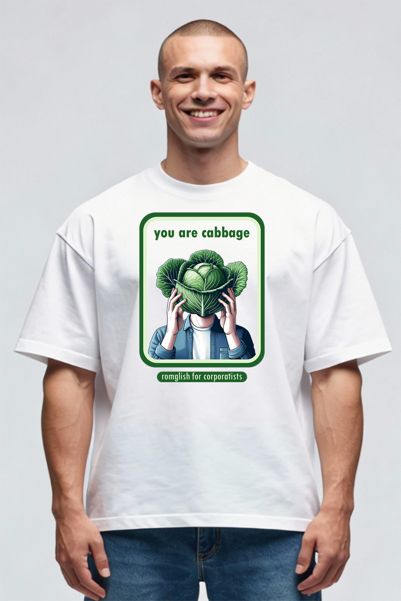 Tricou Oversize - Ești varză! - imagine 5