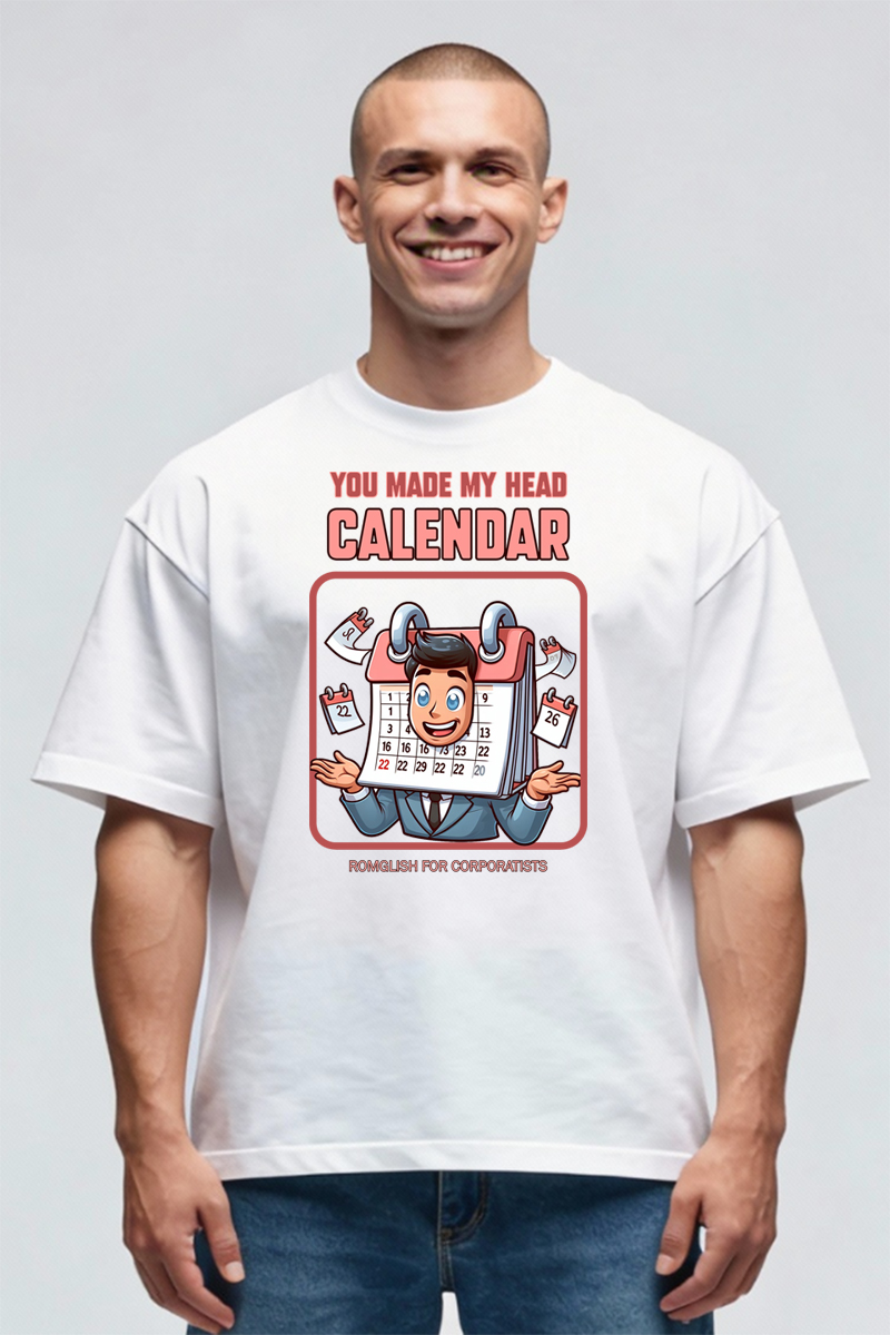 Tricou Oversize - Capul Calendar