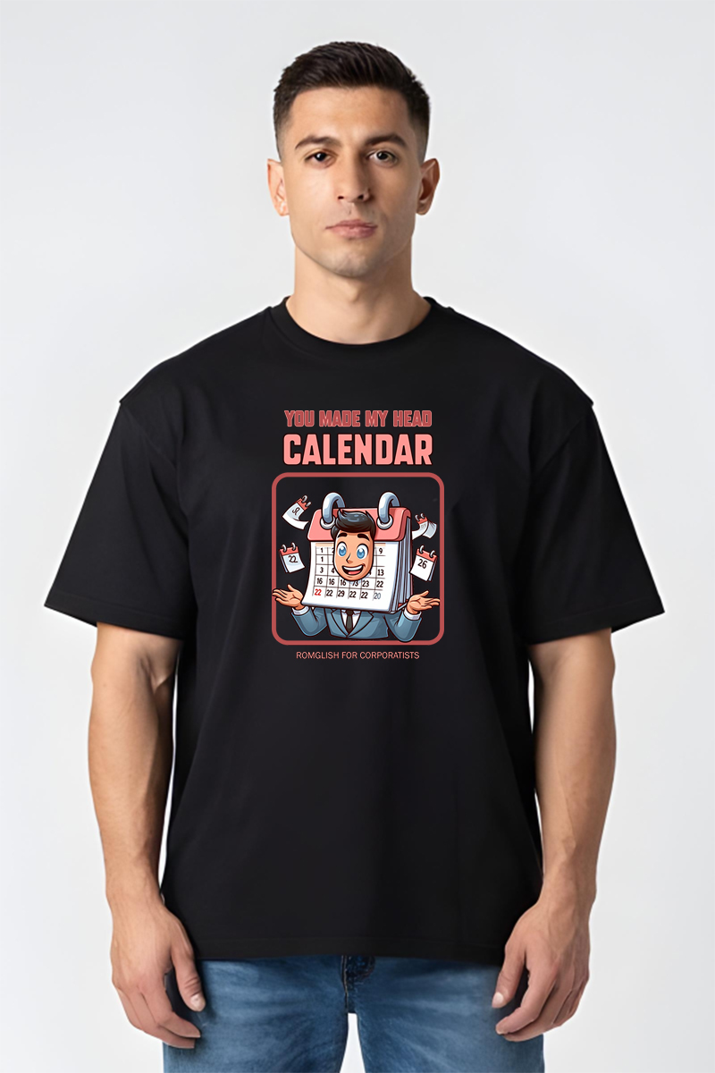 Tricou Oversize - Capul Calendar - imagine 5
