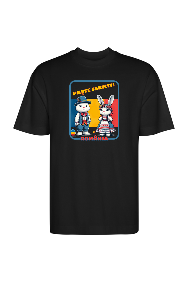 Tricou Oversize - Paște Fericit! - imagine 3