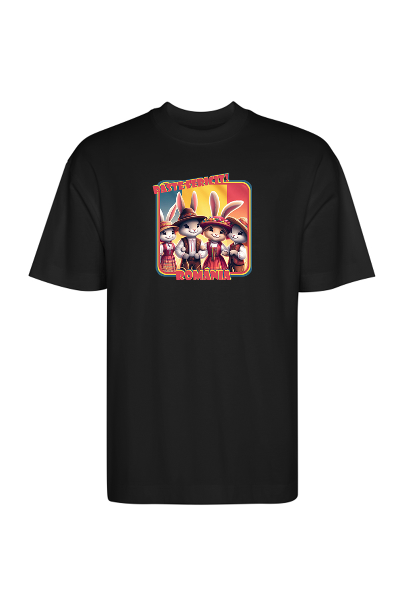 Tricou Oversize - Paște Fericit! - imagine 3