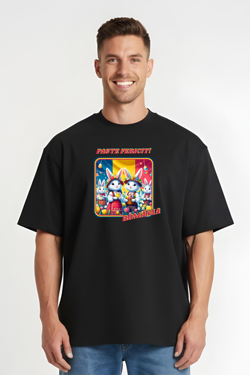 Tricou Oversize - Paște Fericit!