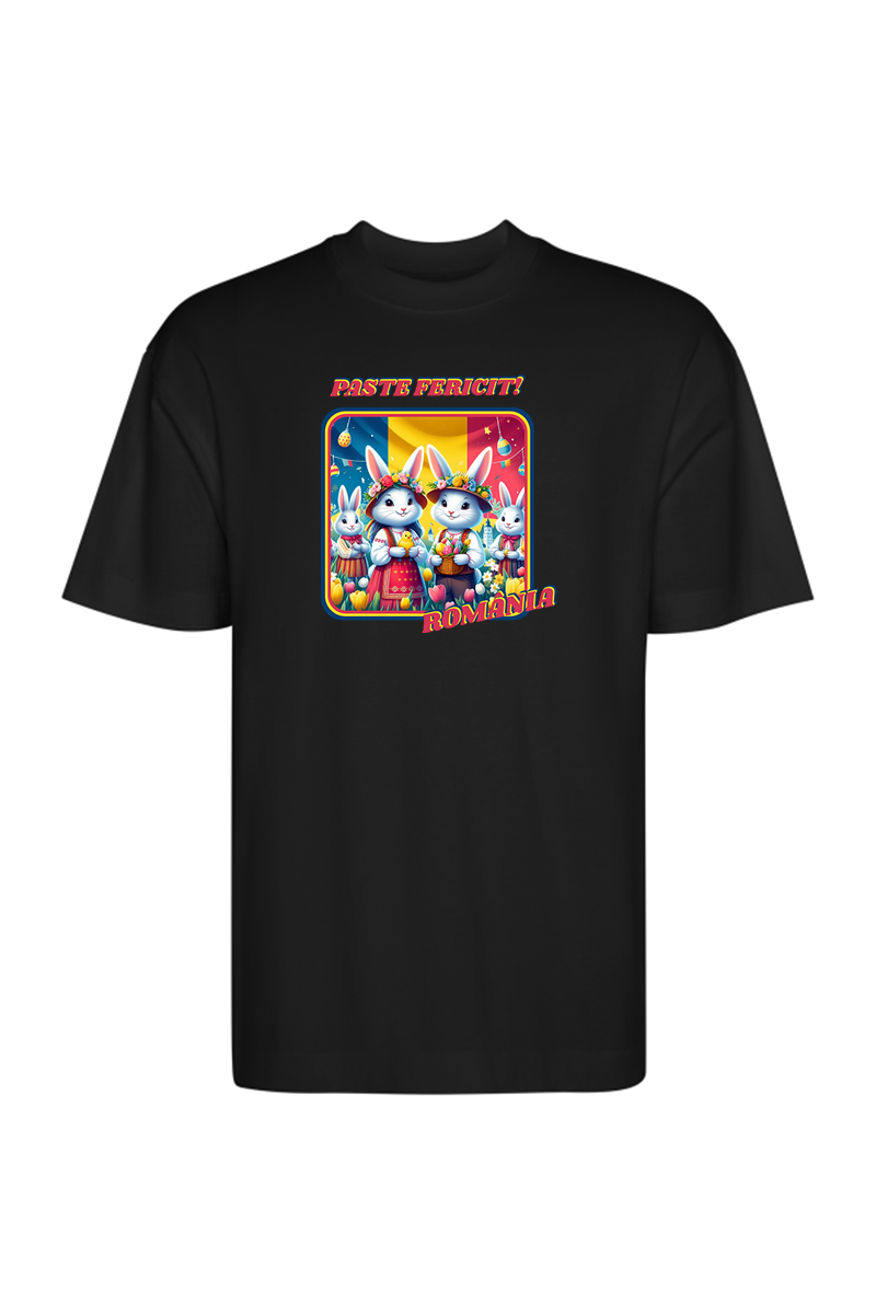 Tricou Oversize - Paște Fericit! - imagine 3
