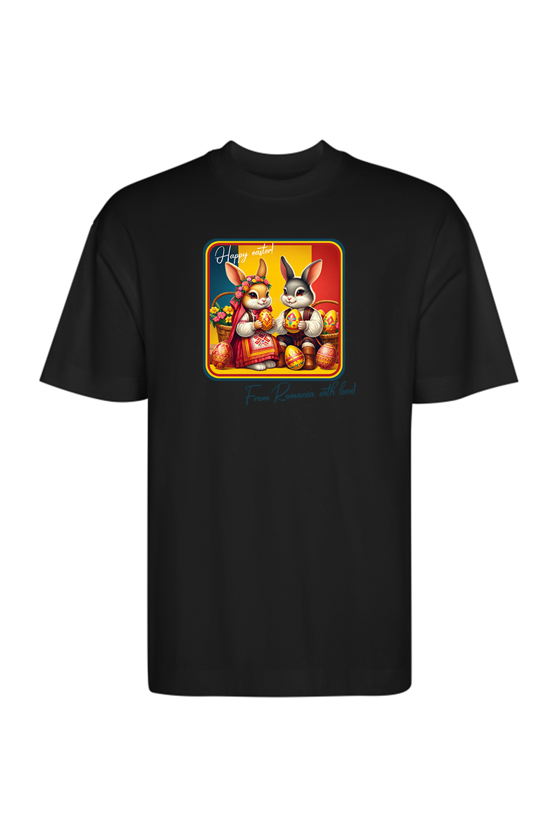 Tricou Oversize - Happy Easter From Romania - imagine 9