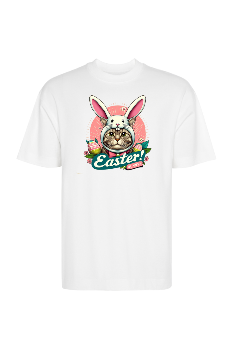 Tricou Oversize - Cat Bunny - imagine 3
