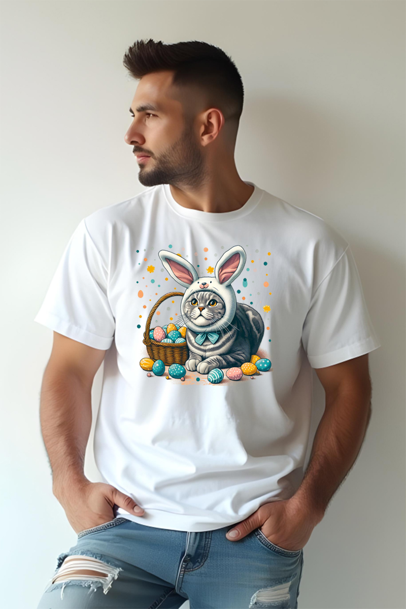 Tricou Oversize - Kitty Bunny - imagine 2