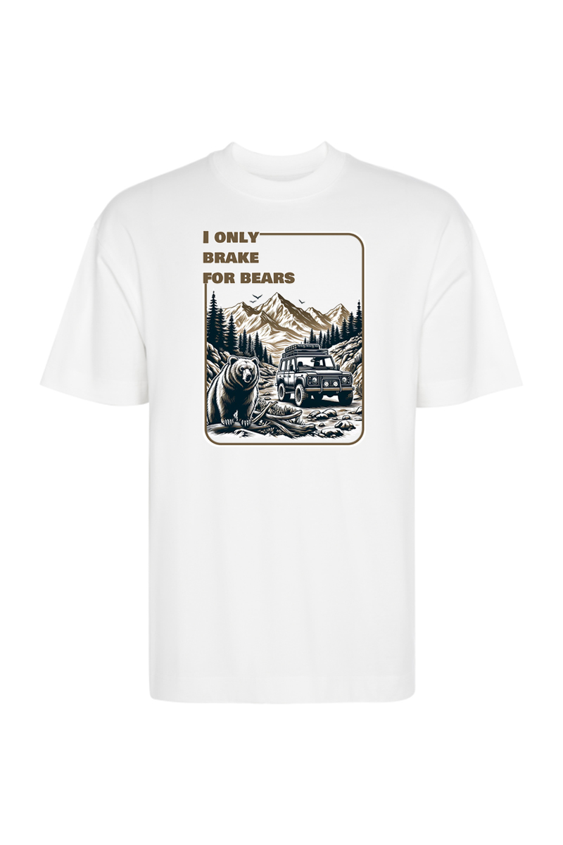 Tricou Oversize - Brake For Bears - imagine 3