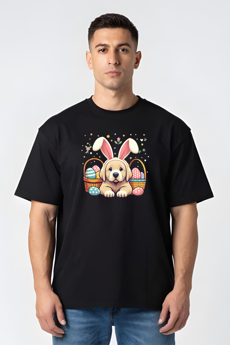 Tricou Oversize - Puppy Bunny - imagine 5