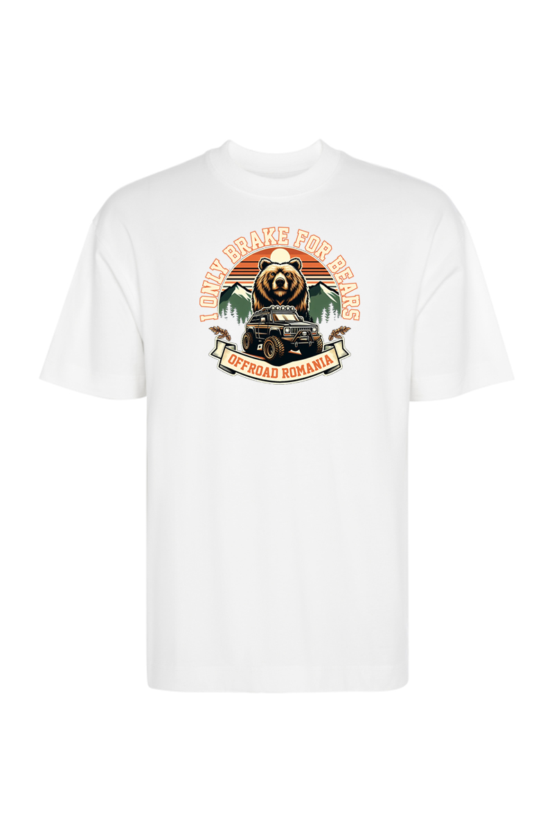 Tricou Oversize - Brake For Bears - imagine 3